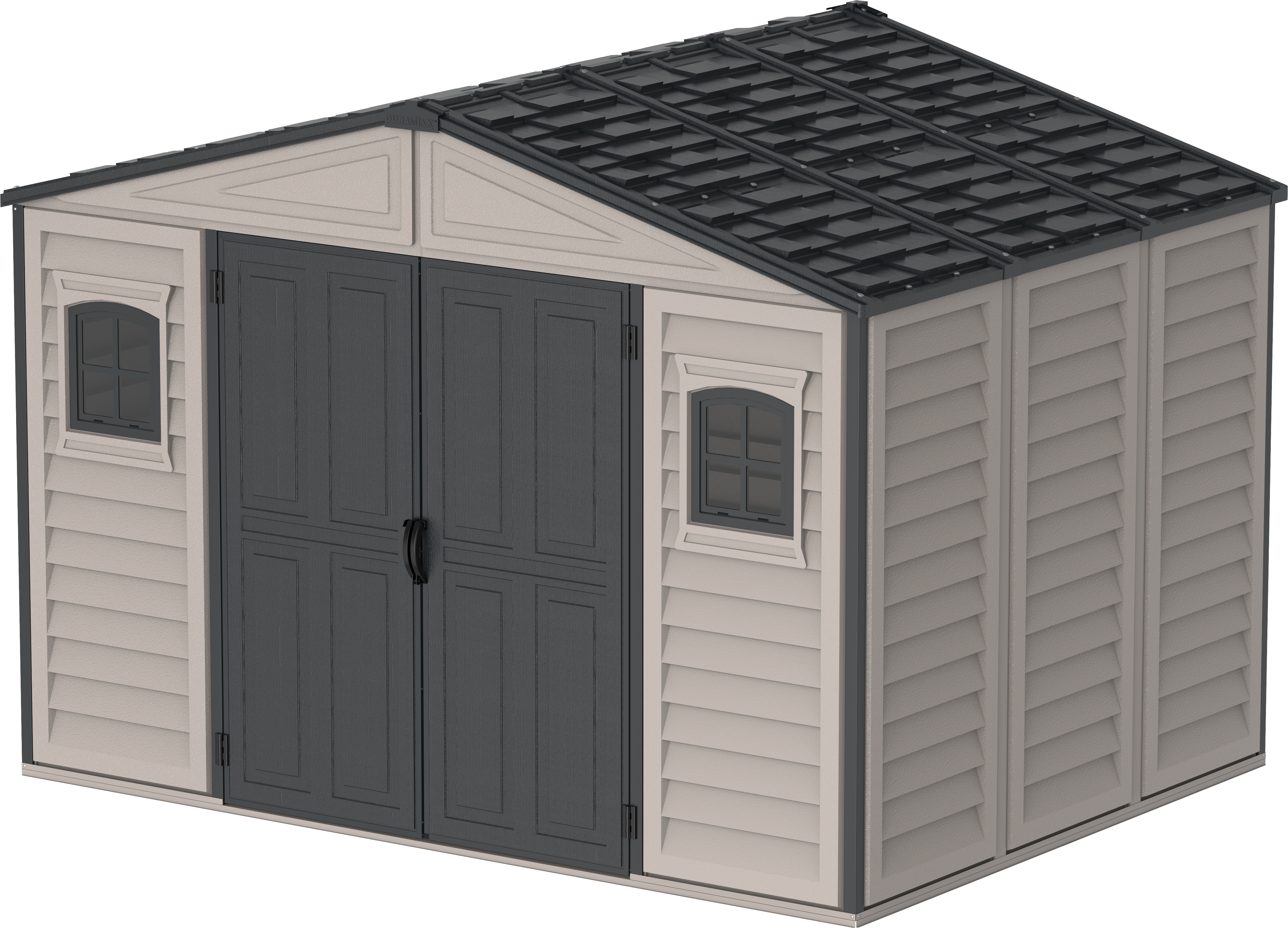 DuraMax Woodbridge II PLUS Vinyl Shed - 3.2 m x 2.4 m Kitset