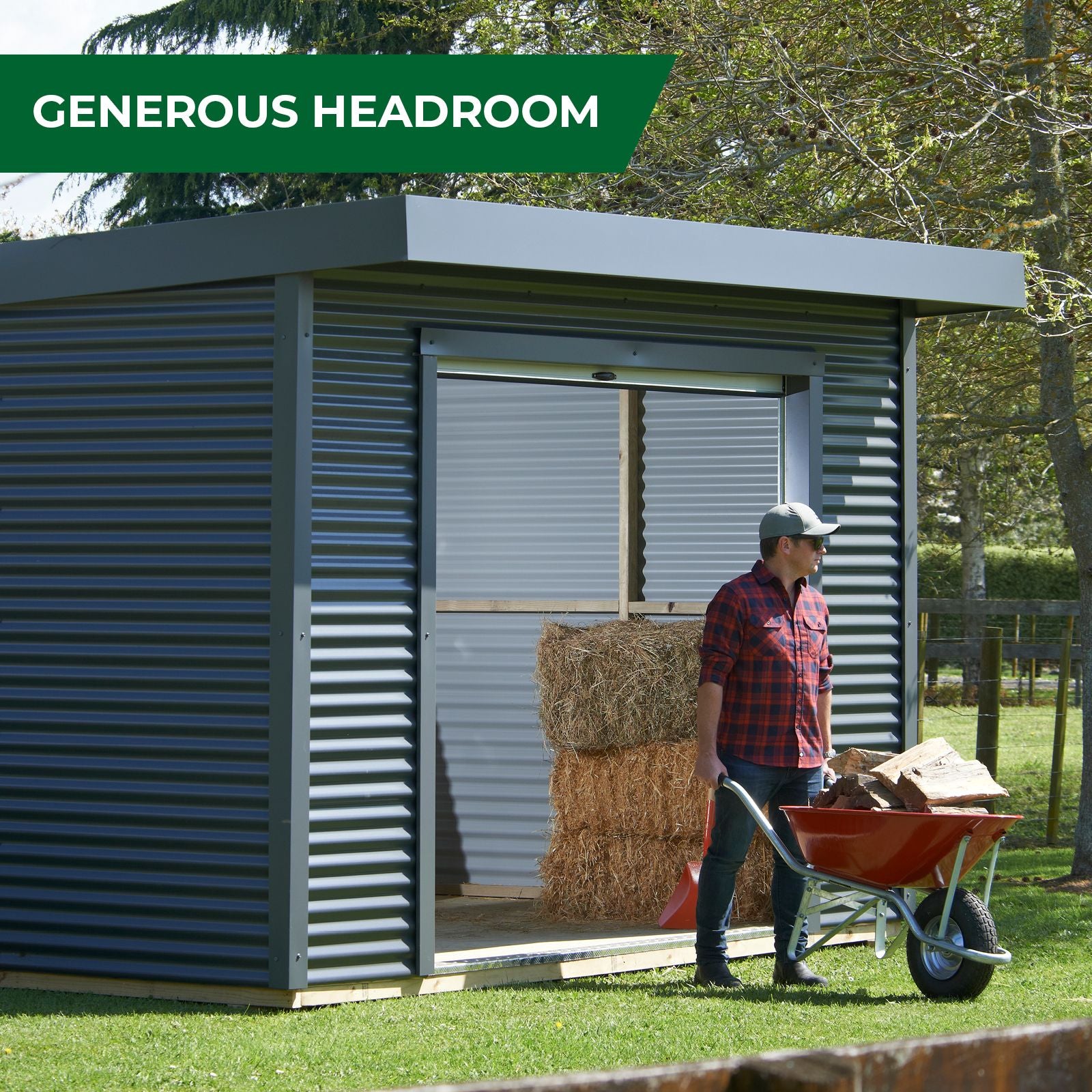 Duratuf Lifestyle MARLBOROUGH Shed - 3.1m x 3.1m (Colour Finish)