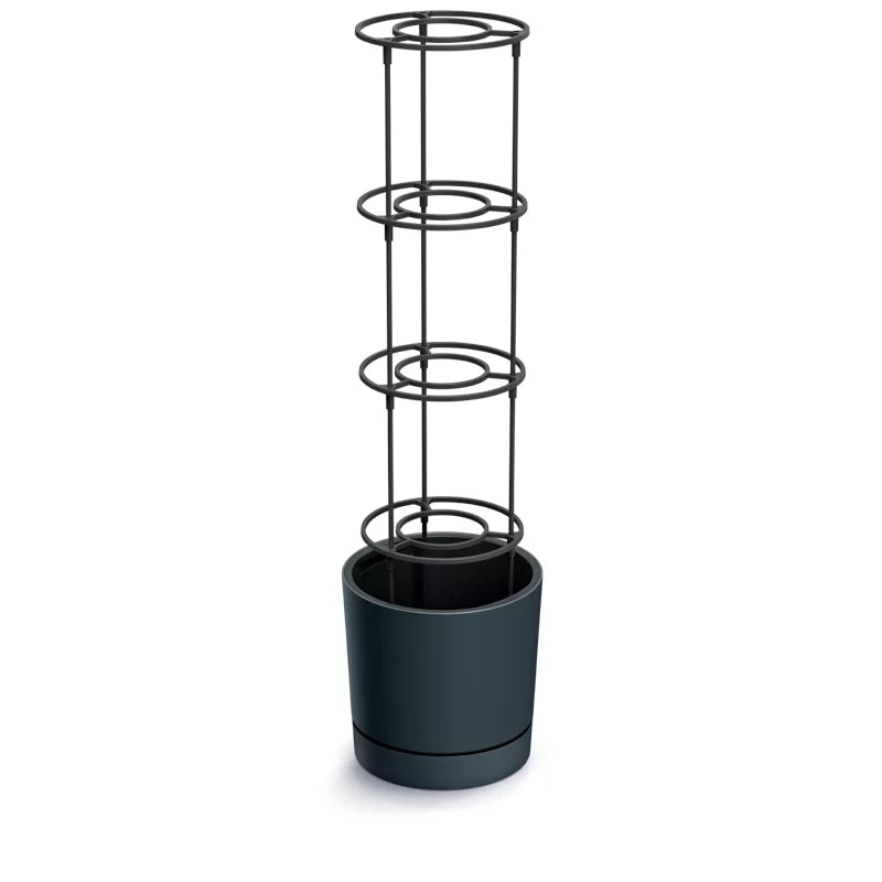 Prosperplast Tomato Home Grower Pot - 390mm (w) x 375mm (h) - Anthracite