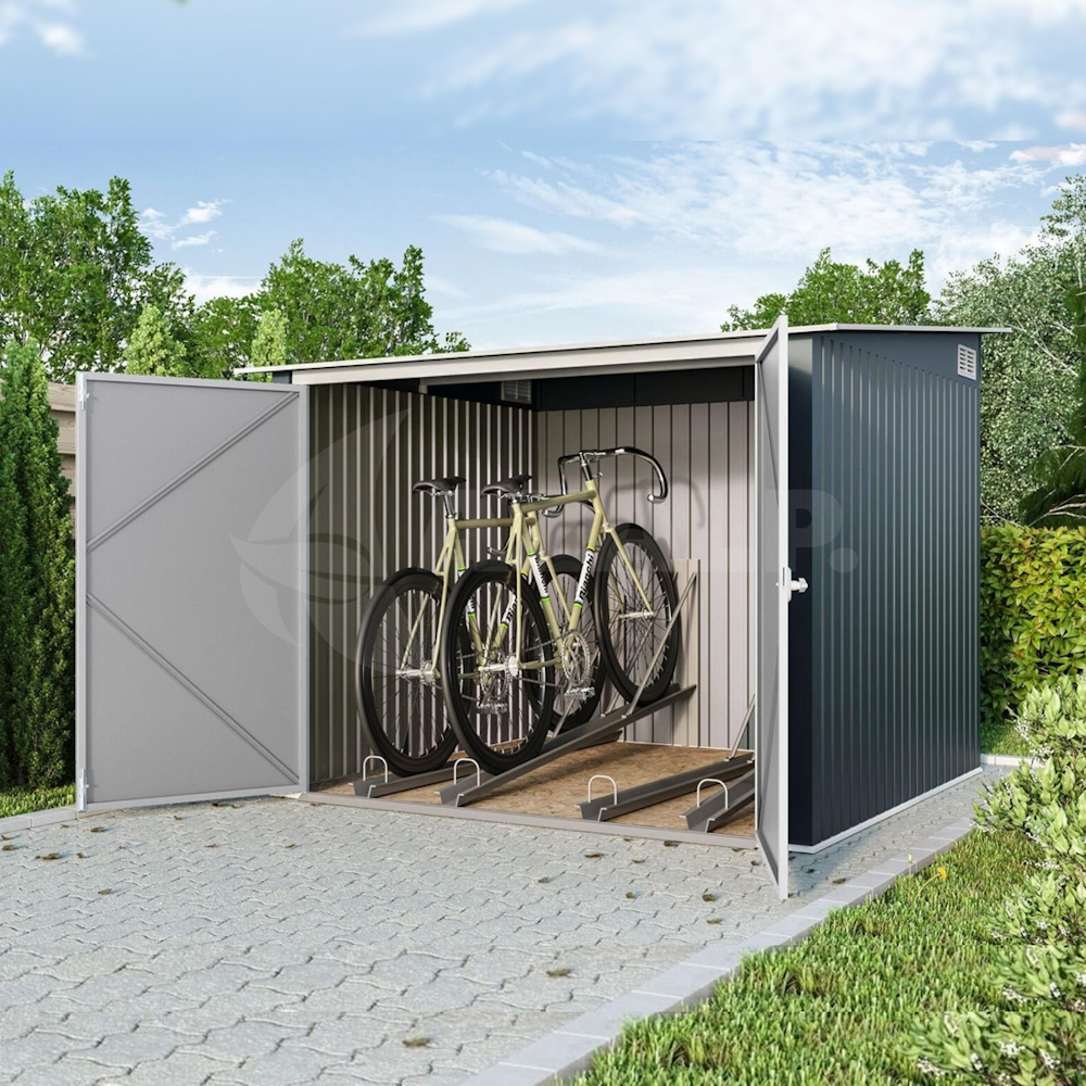 DuraMax 4x Bicycle Store - 1.95m x 1.95m x 1.37m Kitset