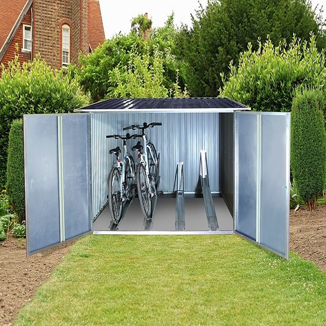 DuraMax Outdoor Storage 4x Bicycle Store Kitset