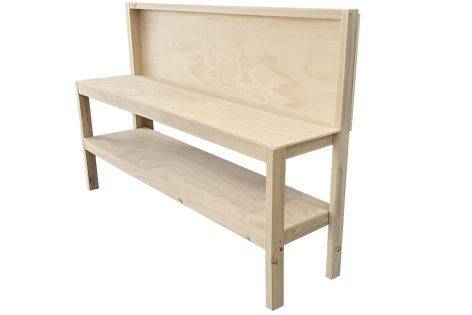 Duratuf Lifestyle Workbench 2.4m 2 levels w/ Toolboard