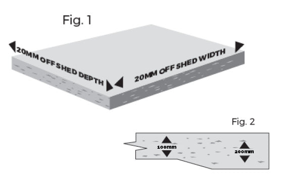 Duratuf Lifestyle MILFORD CABIN w. Ranch Slider & Floor - 3.1m x 2.0m (Colour Finish)