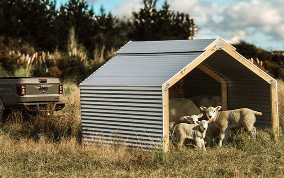 Duratuf Livestock Shelter - 2.4m x 1.8m (Colour Finish)