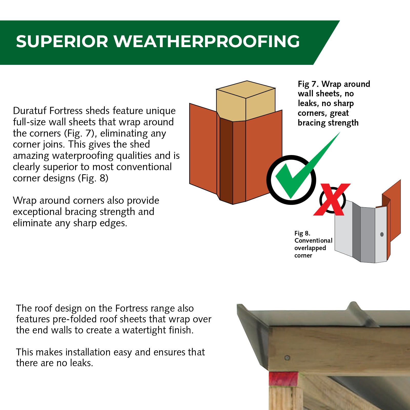 Fortress TUF800 Shed - 2.8m x 1.7m (Colour Finish)