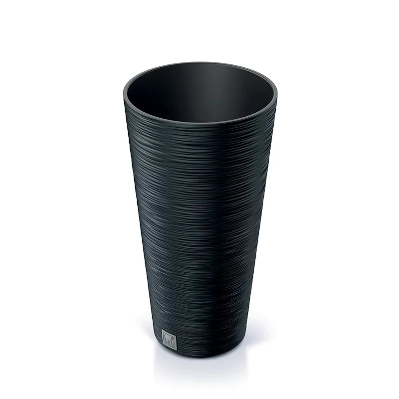 Prosperplast Furu Slim Line Round Flowerpot - 300mm (w) x 575mm (h)
