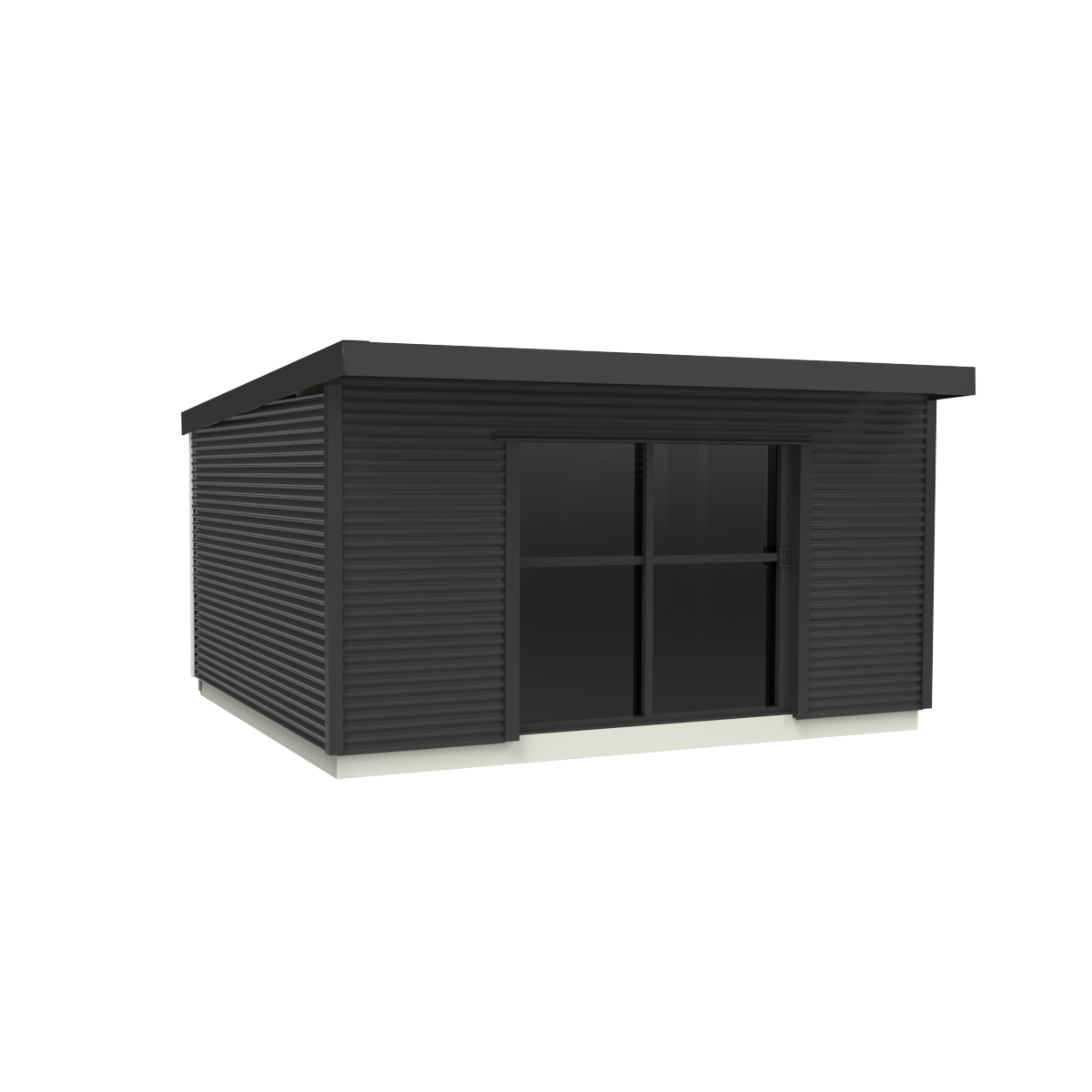 Duratuf Lifestyle HAVELOCK CABIN w. Ranch Slider & Floor - 4.8m x 4.2m (Colour Finish)