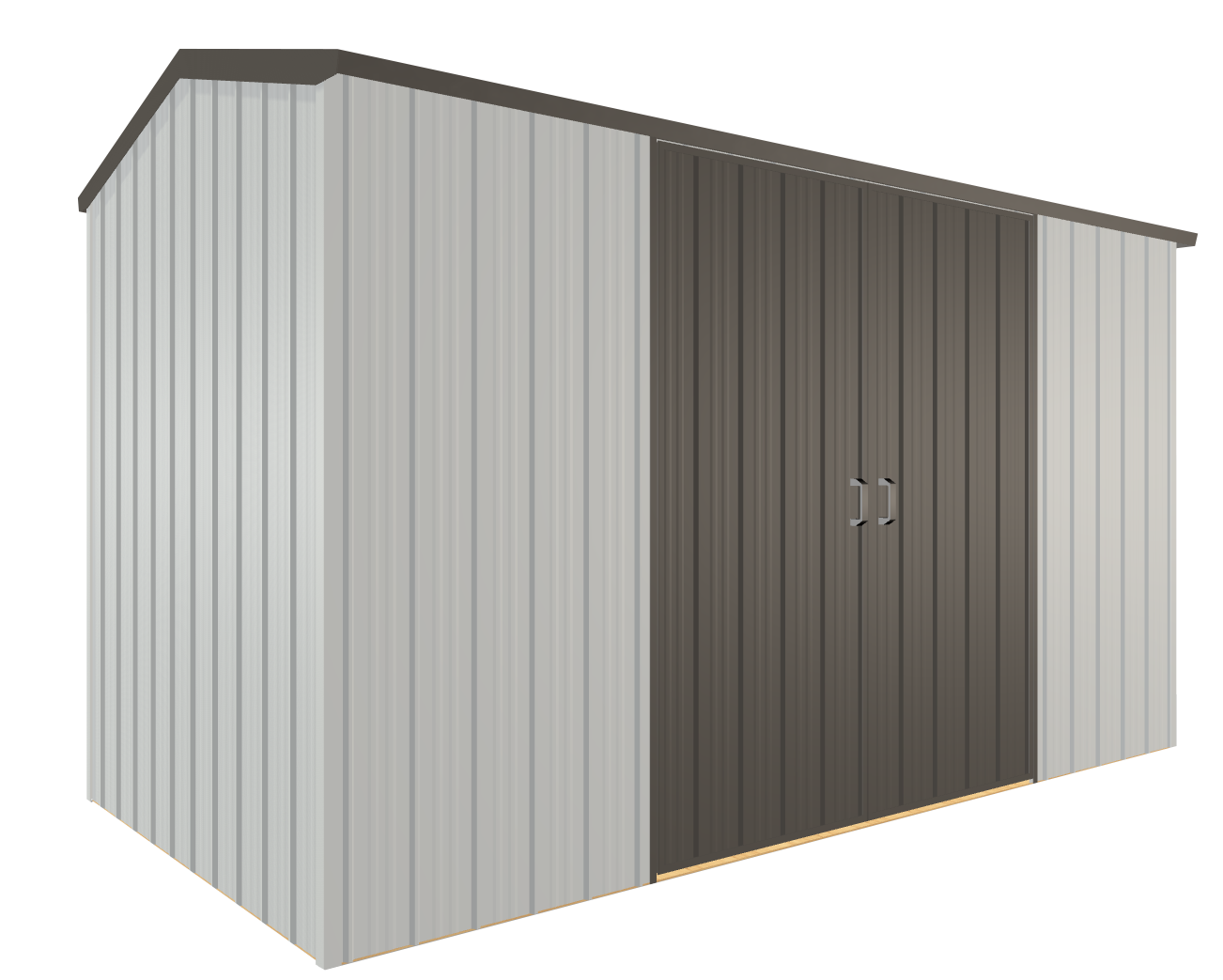 Duratuf Kiwi Shed KG3417-DS - 3.4m x 1.7m (Colour Finish)