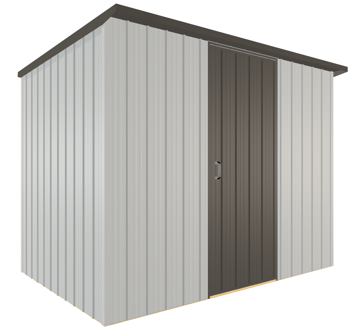 Duratuf Kiwi Shed KL2517-SS - 2.5m x 1.7m (Colour Finish)