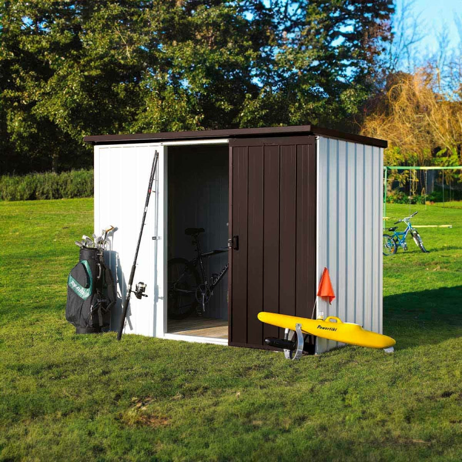 Duratuf Kiwi Shed KL2 - 2.5m x 1.2m (Colour Finish)