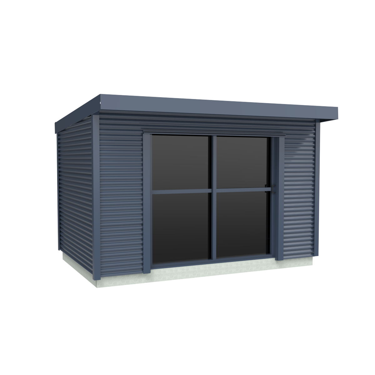 Duratuf Lifestyle KAIPARA CABIN w. Ranch Slider & Floor - 4.0m x 2.5m (Colour Finish)