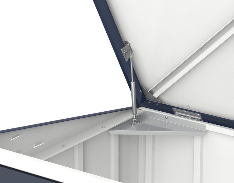 DuraMax 3x Wheelie Bin Store - 2.1m x 0.9m x 1.28m Kitset