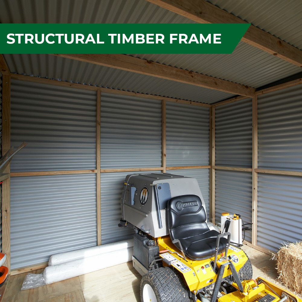 Duratuf Lifestyle GLENBURN Shed 4.2m x 4.8m (Colour Finish)