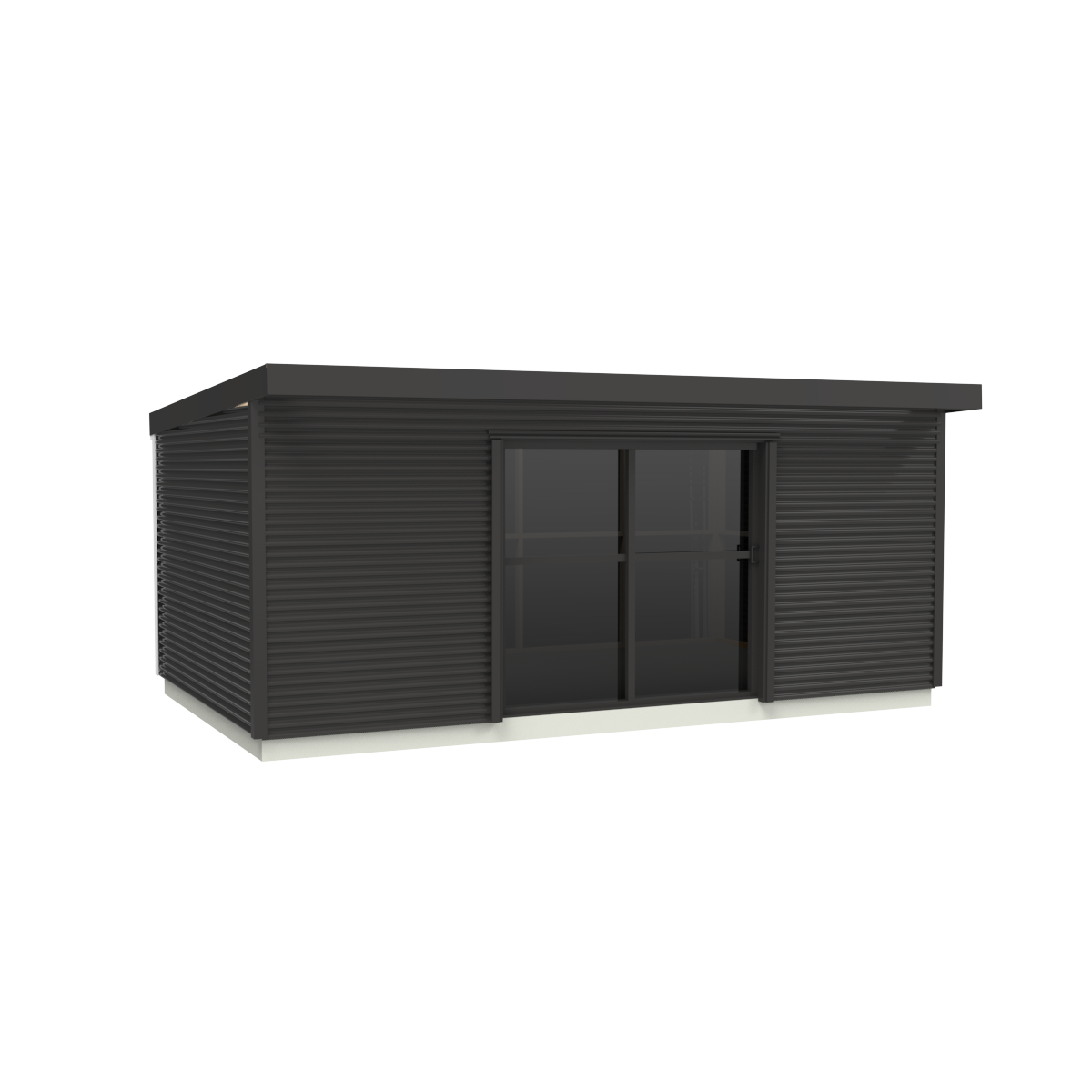 Duratuf Lifestyle OTAGO CABIN w Ranch Slider & Floor - 6.0m x 3.6m (Colour Finish)