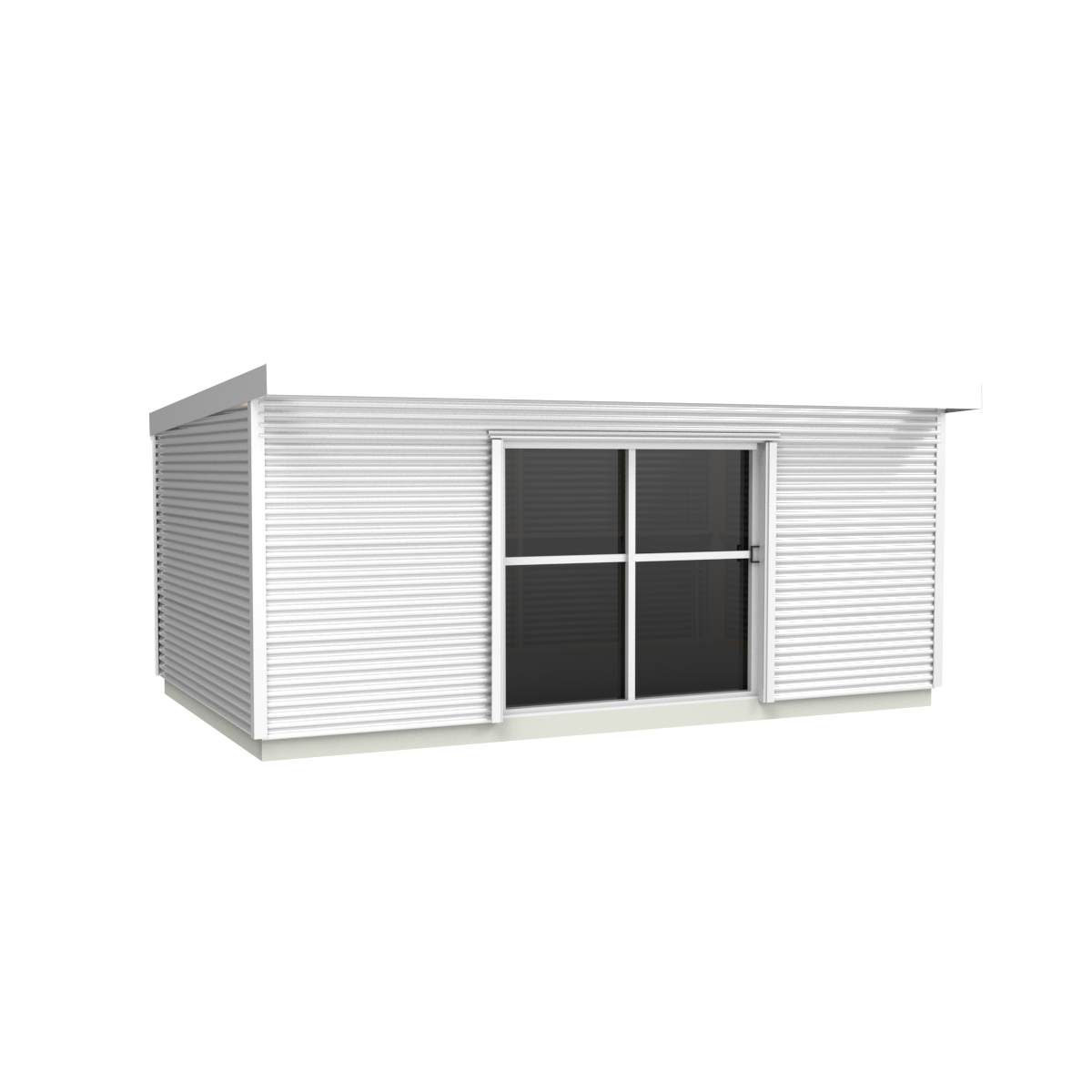 Duratuf Lifestyle OTAGO CABIN w Ranch Slider & Floor - 6.0m x 3.6m (Colour Finish)