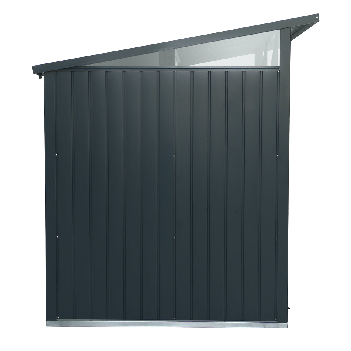DuraMax Palladium Steel Shed - 2.4m x 1.8m DISPLAY SHED