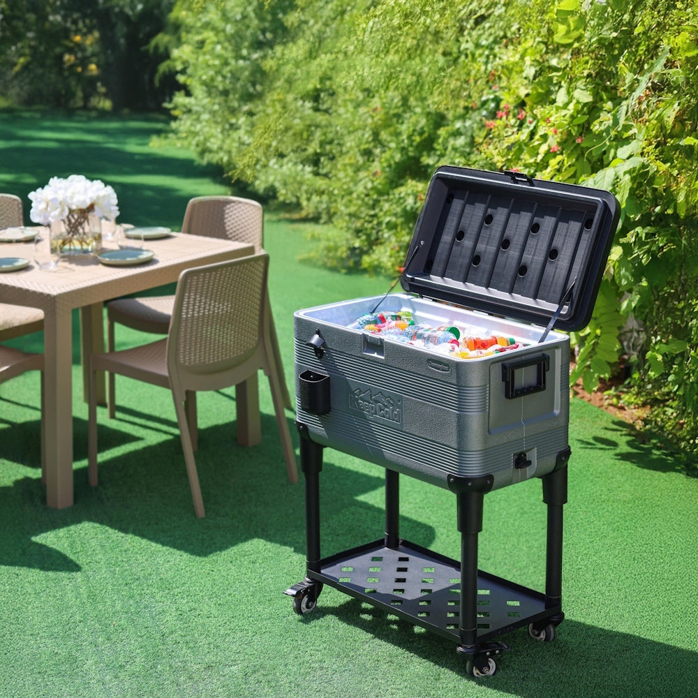 DuraMax Patio Mobile Beverage Cooler 70L - 740 x 450 x 900mm
