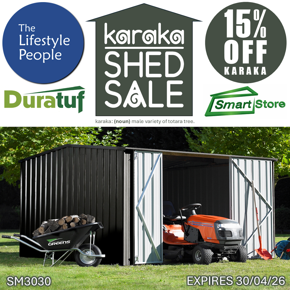 Duratuf SmartStore SM3030 - 3.0m W x 3.0m D (Coloured)