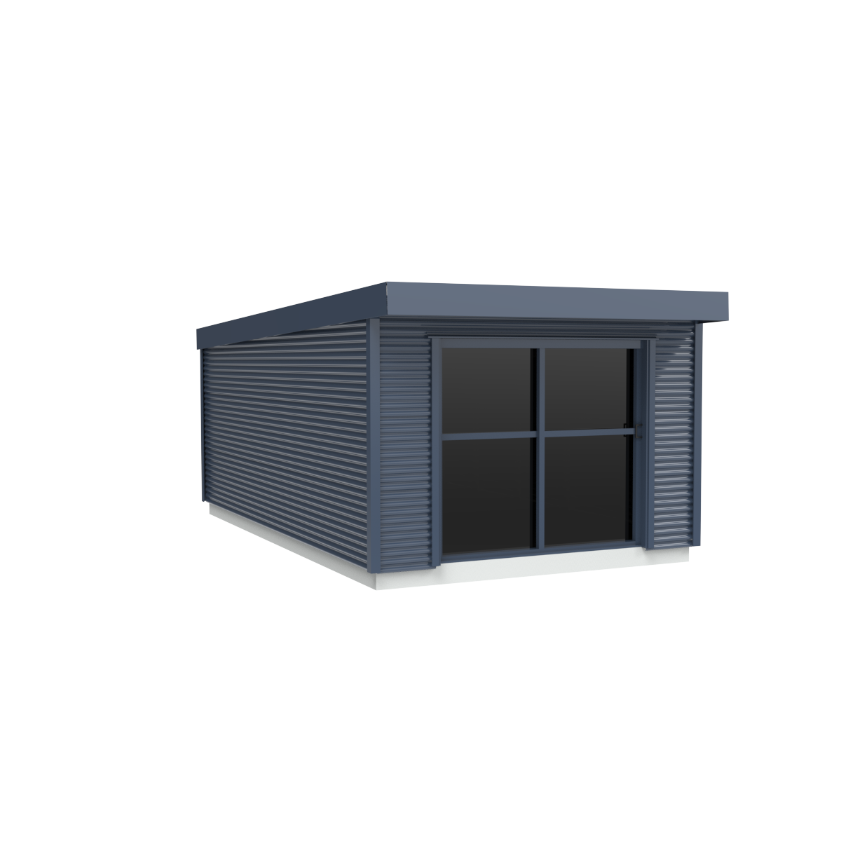 Duratuf Lifestyle WAIRARAPA CABIN w. Ranch Slider & Floor - 3.6m x 6.0m (Colour Finish)