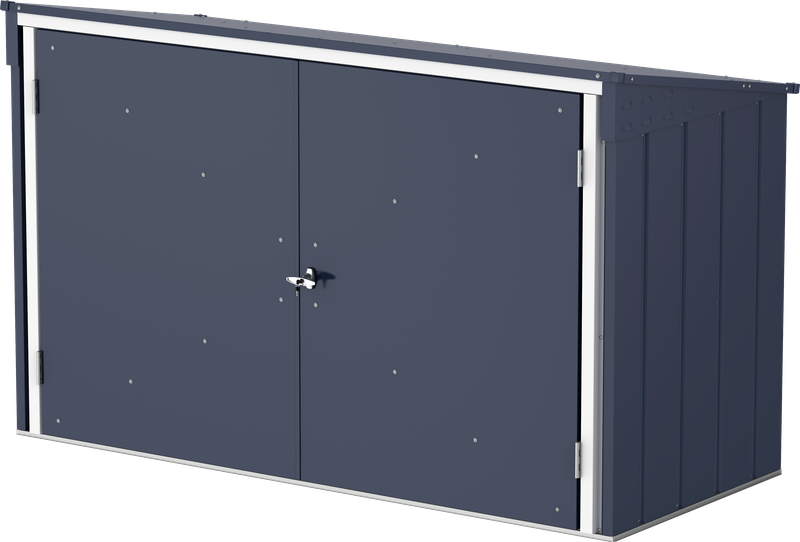 DuraMax 3x Wheelie Bin Store - 2.1m x 0.9m x 1.28m Kitset