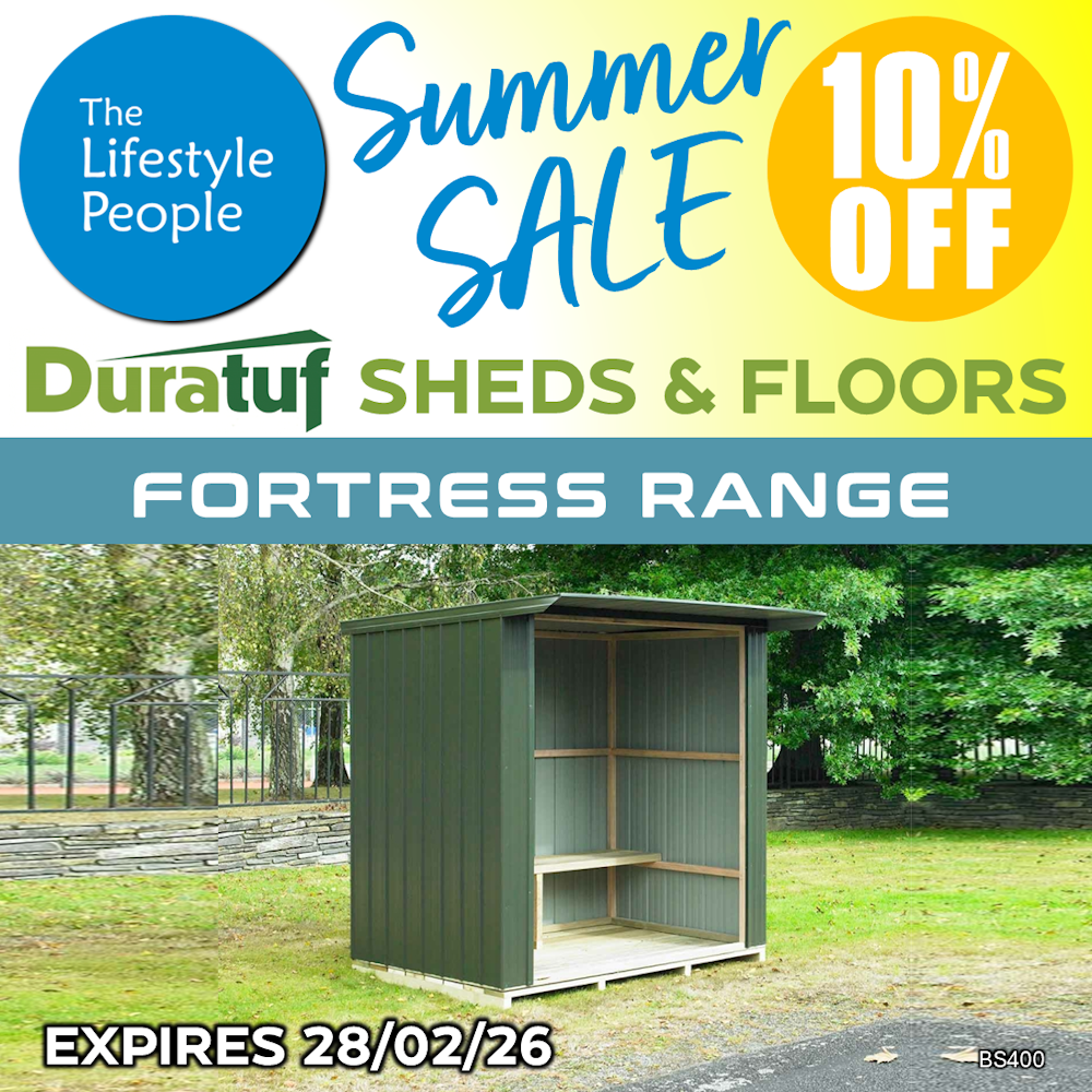 Fortress BS400 Bus Shelter - 1.9m x 1.3m (Coloured Finish)