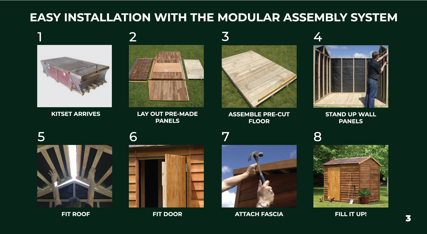 Logan Cedar Shed (Finger Jointed) 2.7m x 1.9m