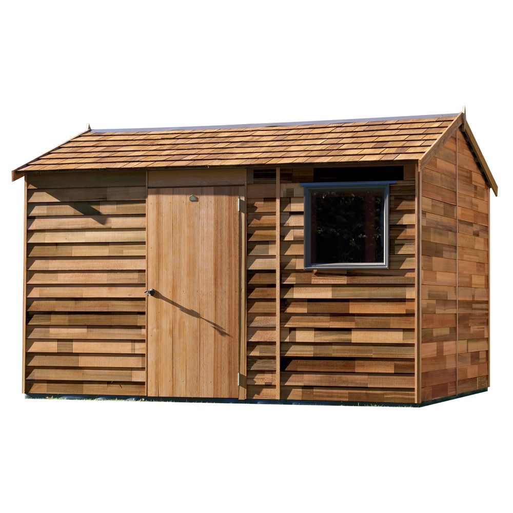 Bentley Cedar Shed (Finger Jointed) 3.6m x 2.5m