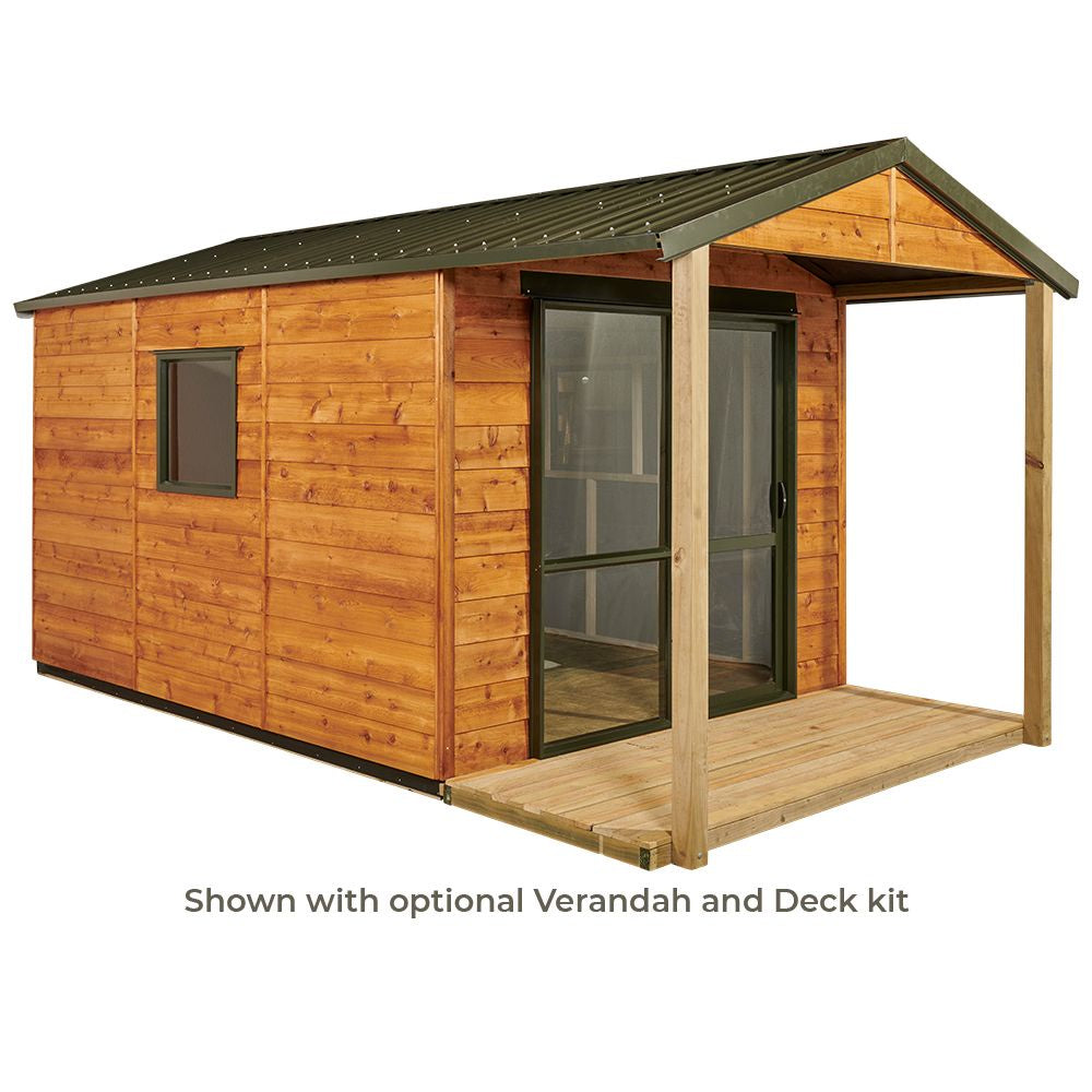 Dover Cedar Cabin (Classic) w. Floor - 2.8m x 3.6m