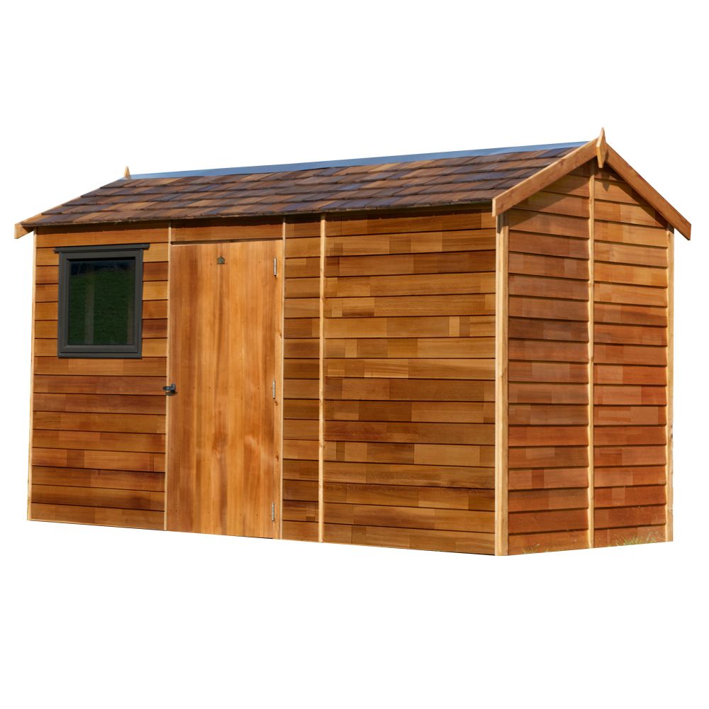 Regent Cedar Shed (Finger Jointed) 3.6m x 1.9m