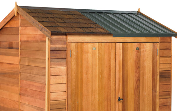 Hampshire Cedar Shed (Finger Jointed) 1.8m x 1.19m
