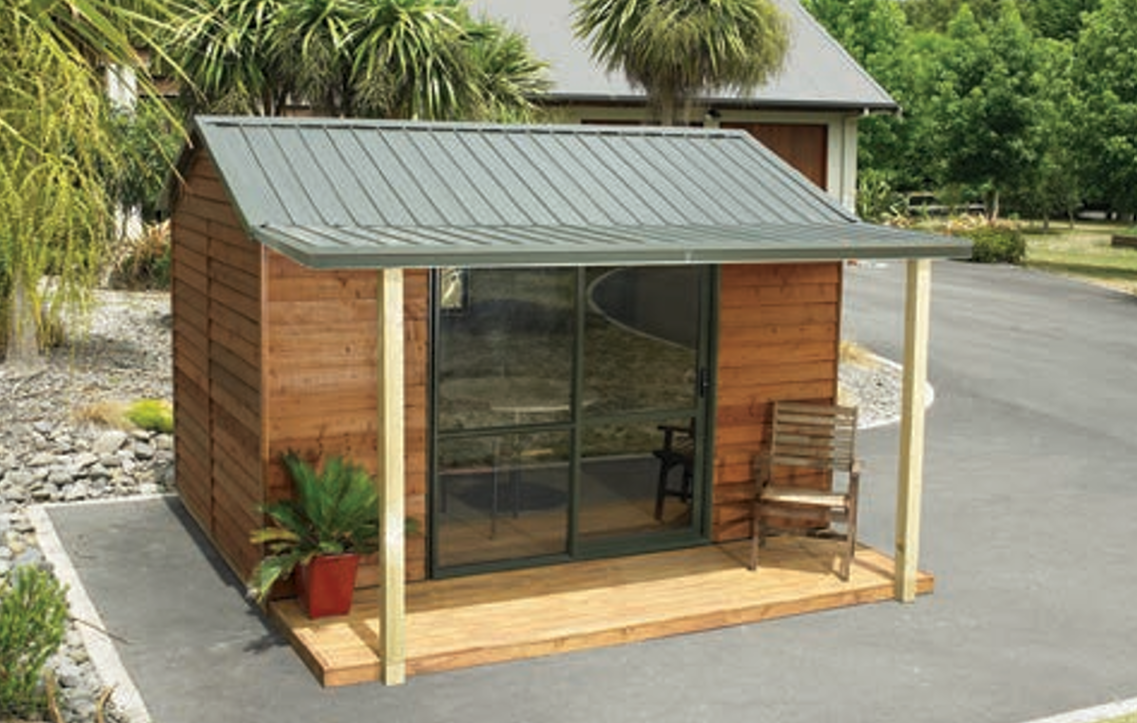 Urban Cedar Cabin (Finger Jointed) w. Floor - 3.6m x 2.8m