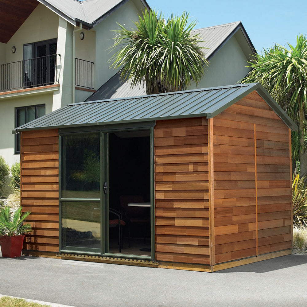 Urban Cedar Cabin (Finger Jointed) w. Floor - 3.6m x 2.8m