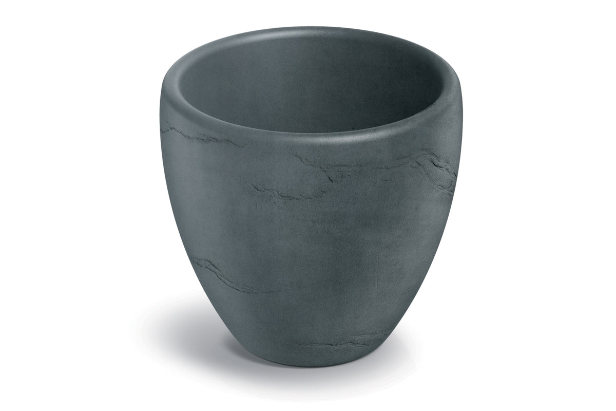 Prosperplast Cano Tall Garden Pot - Concrete Grey