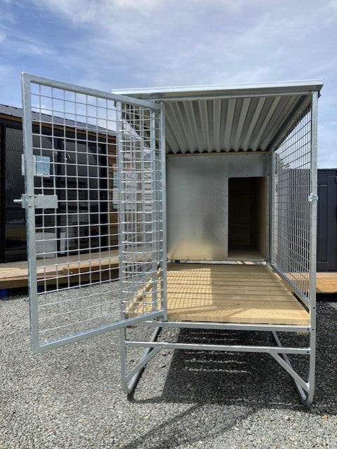 Damel Kennel & Run - Single Standard - 0.95m x 2.4m