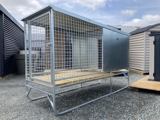 Damel Kennel & Run - Single Standard - 0.95m x 2.4m