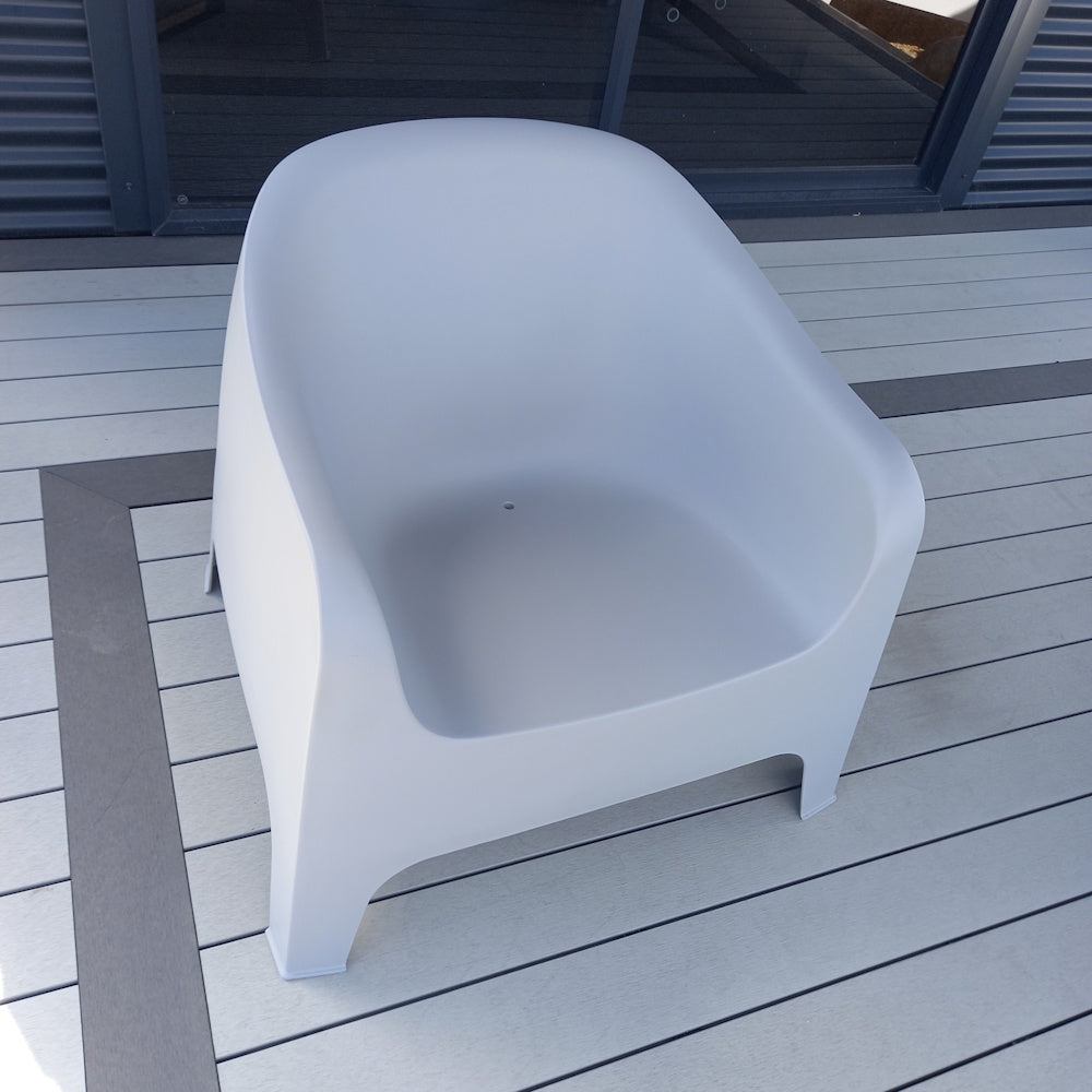 Eva Outdoor Tub Chair Grey Eva - 843mm (w) x 788mm (h) x 799mm (d)