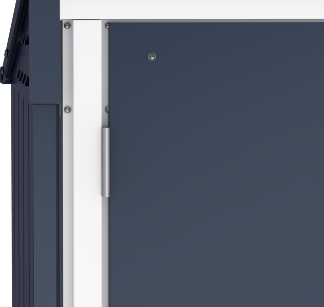 DuraMax 3x Wheelie Bin Store - 2.1m x 0.9m x 1.28m Kitset