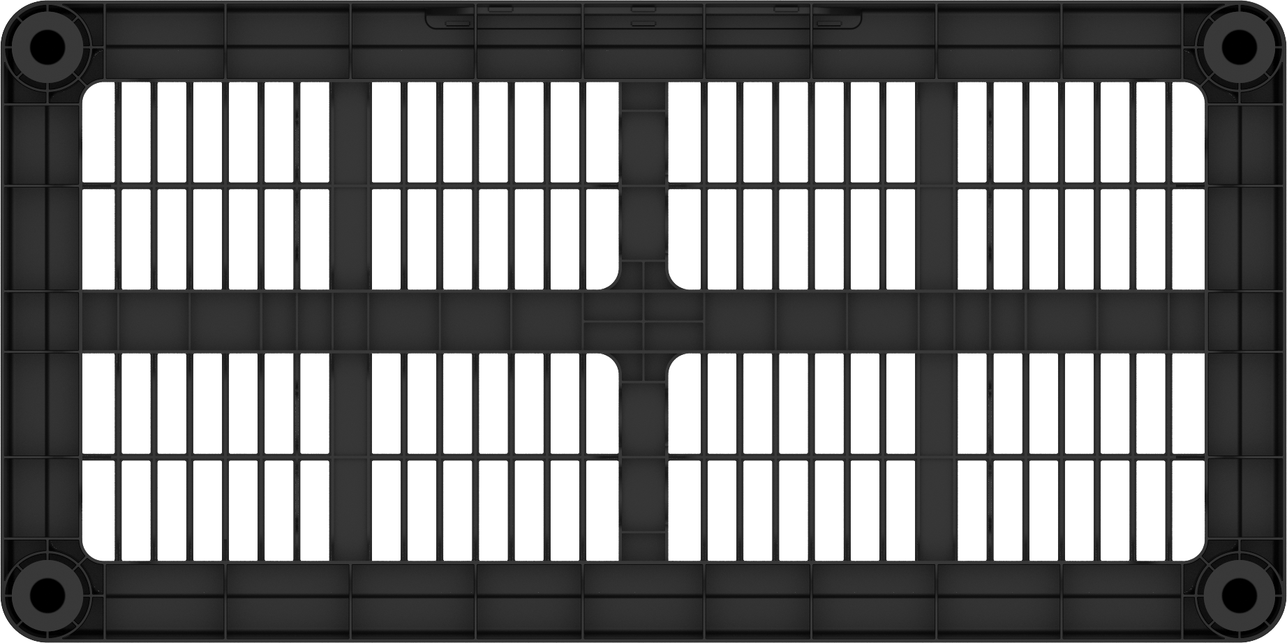 DuraMax 3 Tier Shelving Rack - 900mm x 450mm x 980mm – Kitset