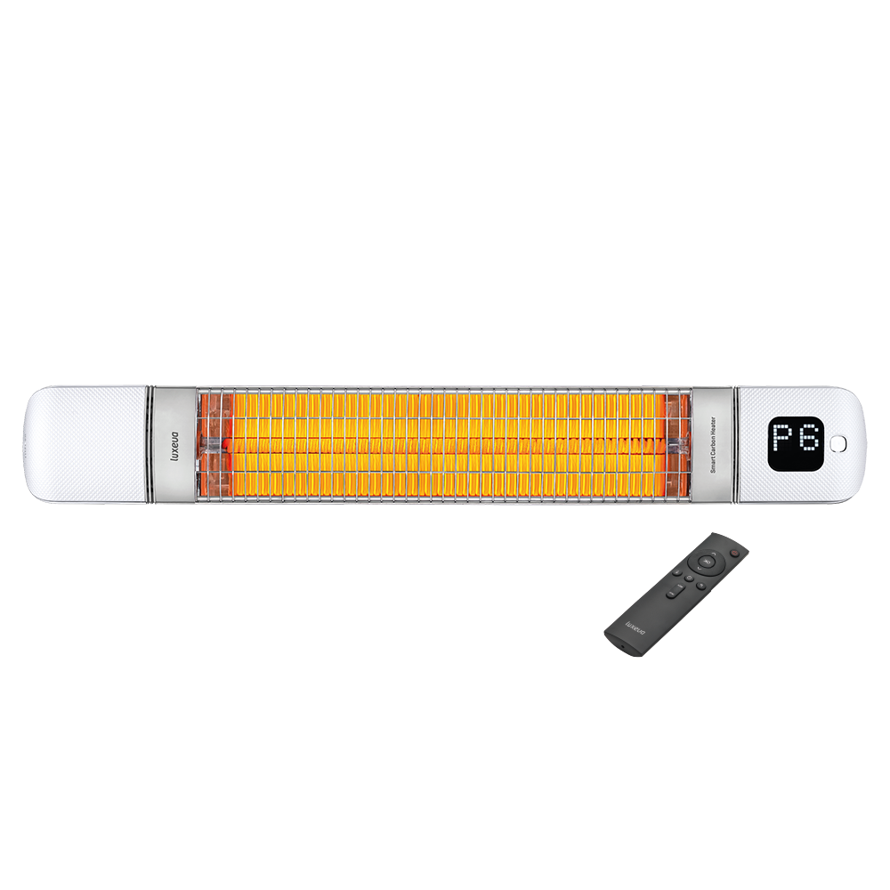 Luxeva Wall-Mounted Carbon Heater with remote