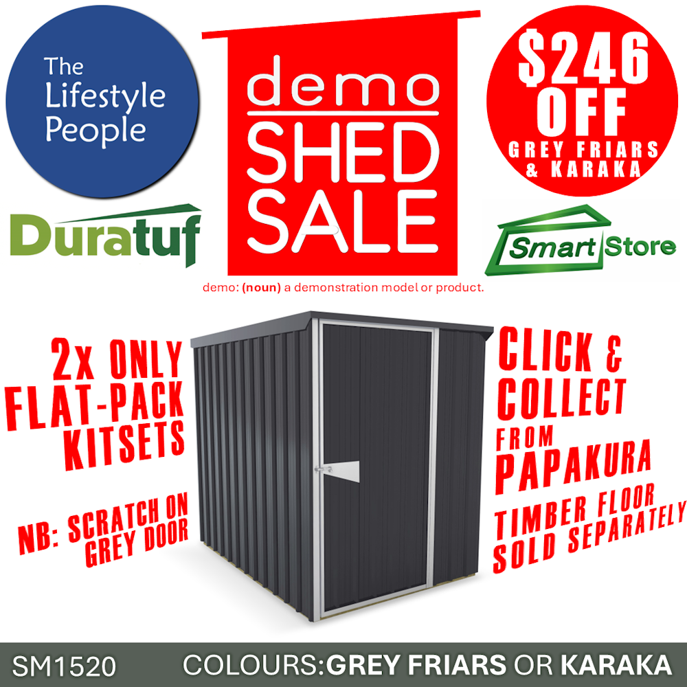 Duratuf SmartStore SM1520 - 1.5m W x 2.0m D (Coloured)