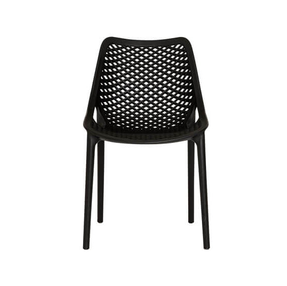 Soul Outdoor Dining Chair - Black