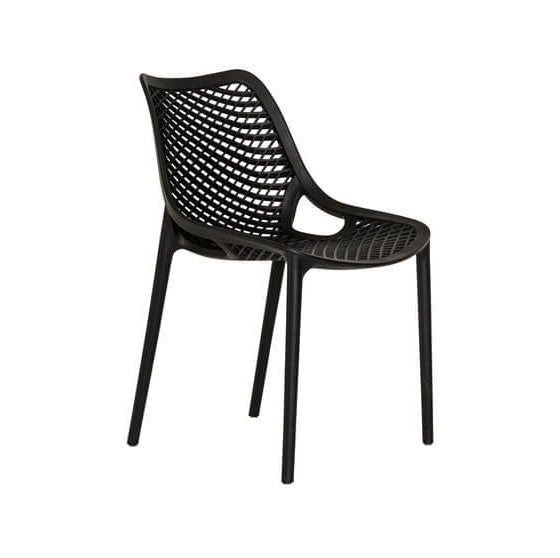 Soul Outdoor Dining Chair - Black