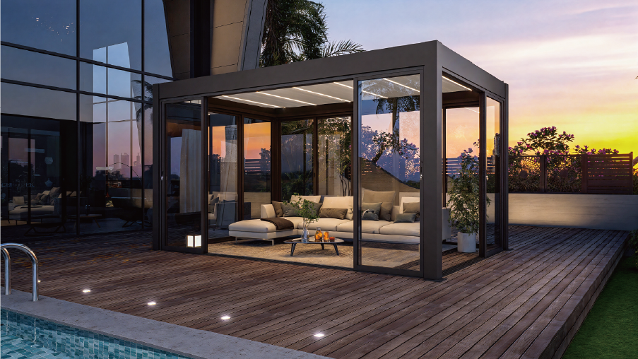 sunlever-louvre-pergola-with-glass sides