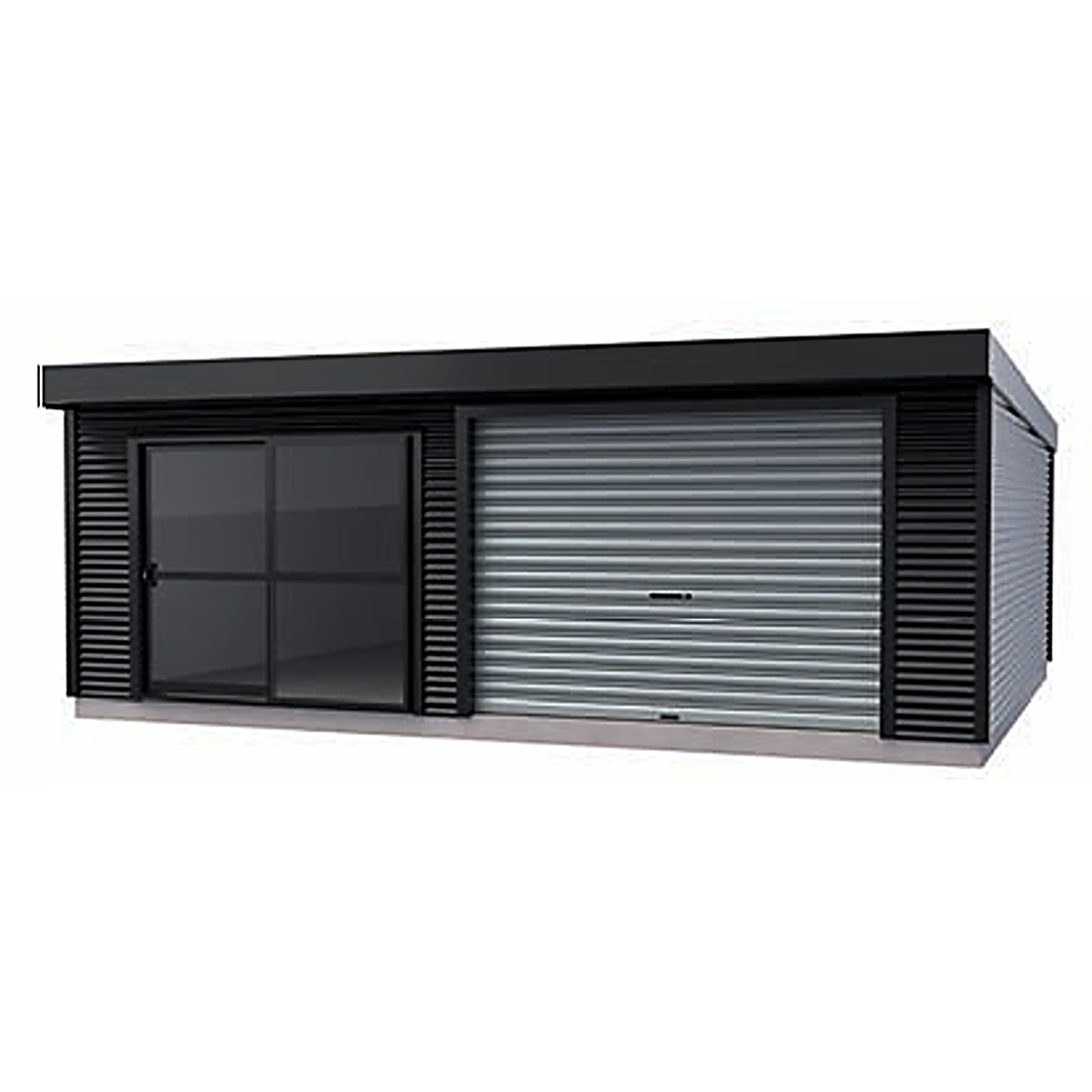 Duratuf Lifestyle BENMORE Workshop ROLLER+R/SLIDER - 6.0m x 6.0m (Colour Finish)