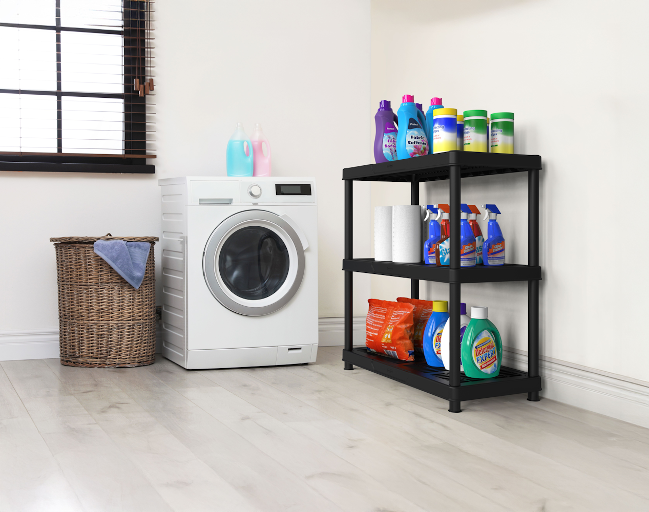 DuraMax 3 Tier Shelving Rack - 900mm x 450mm x 980mm – Kitset