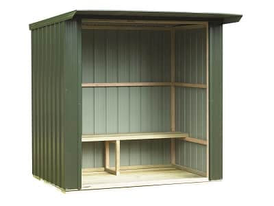 Fortress BS400 Bus Shelter - 1.9m x 1.3m (Coloured Finish)