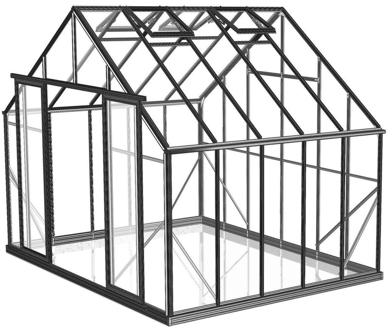 Winter Gardenz Greenhouse 10x10 (3220mm x 2596mm x 2850mm) - Toughened Glass