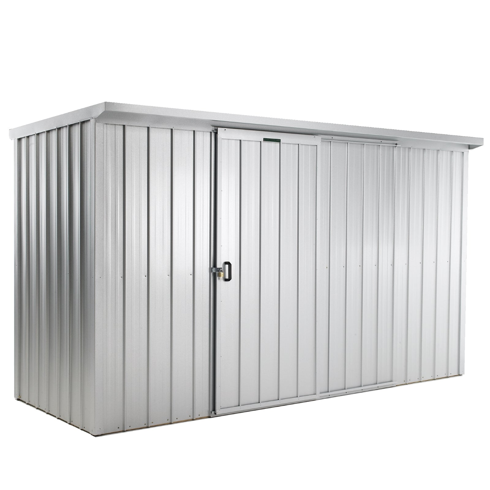 Duratuf Kiwi Shed KS3 - 3.4m x 0.9m (Zinc)