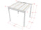 TLP Elite 3mx3mx2.7m Louvre Pergola LED - Free Standing Electric Motor