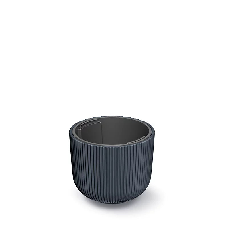 Prosperplast MILLY Garden Pot - 200mm (W) x 168mm (H) Anthracite